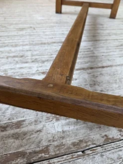 Table de ferme chêne doré 160cm