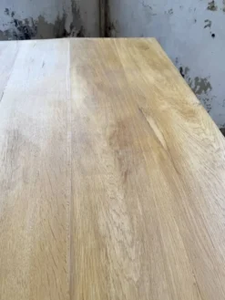Table de ferme chêne doré 160cm