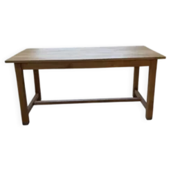 Table de ferme chêne doré 160cm