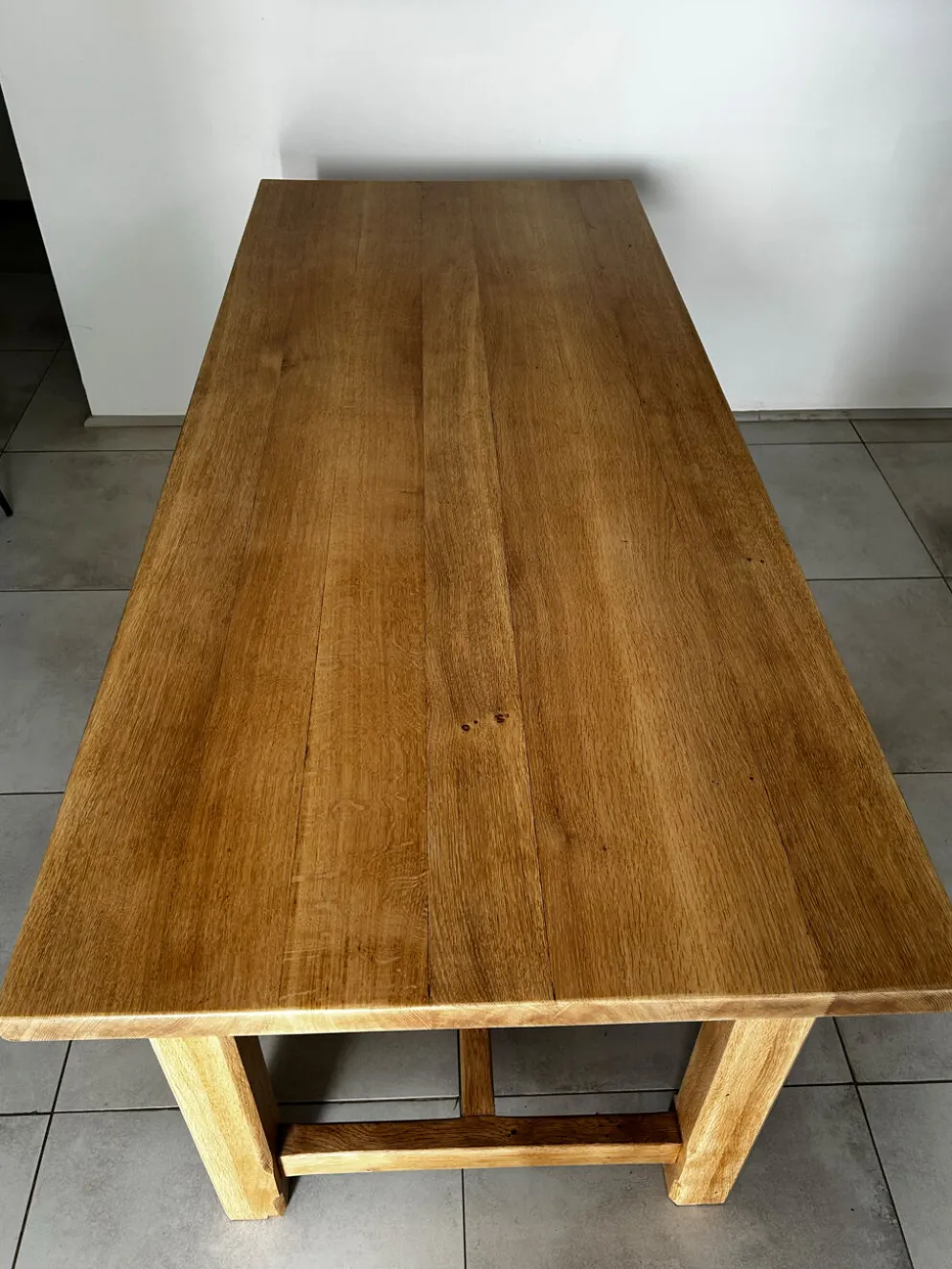 Table de ferme chêne massif