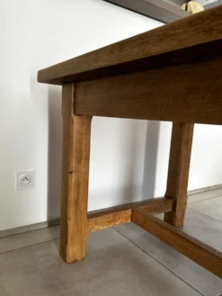 Table de ferme chêne massif