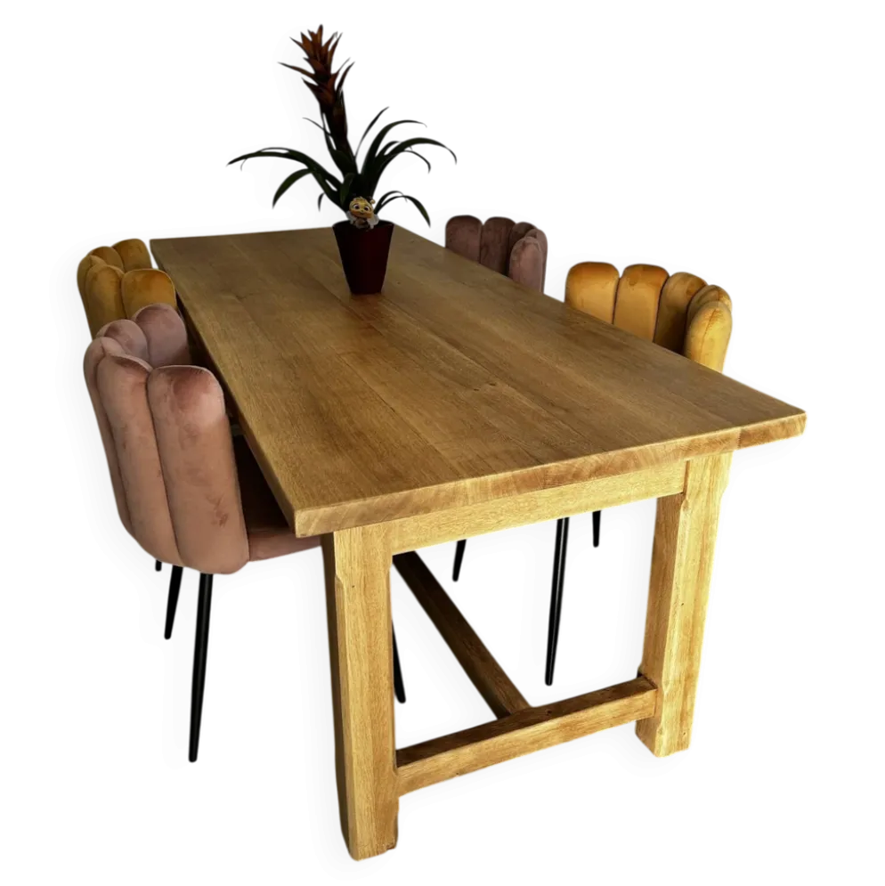 Table de ferme chêne massif