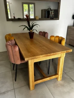 Table de ferme chêne massif