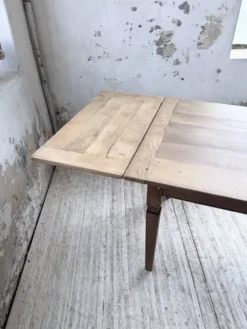 Table de ferme chêne massif avec allonges (190-280cm) 1950