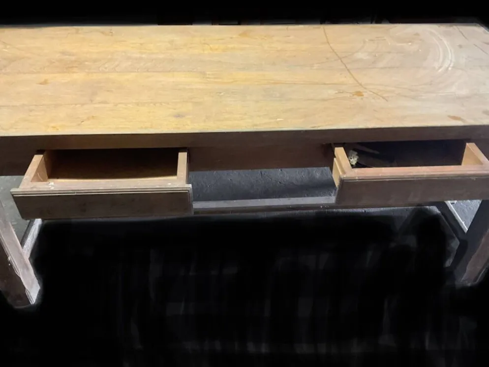 Table de ferme chêne massif centenaire TBE