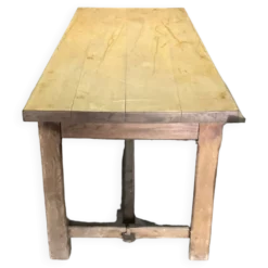Table de ferme chêne massif centenaire TBE