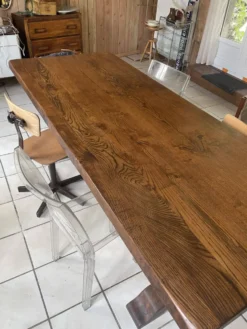 Table de ferme en bois massif