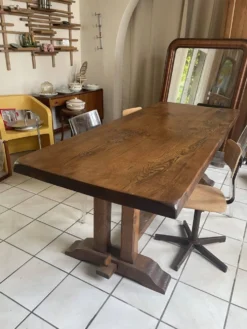 Table de ferme en bois massif