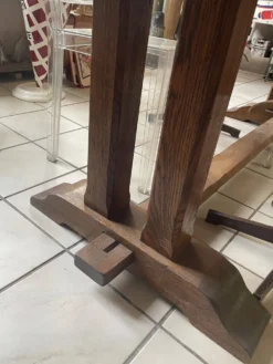 Table de ferme en bois massif