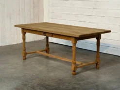 Table de ferme en chêne