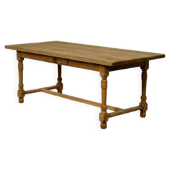 Table de ferme en chêne