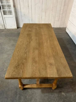 Table de ferme en chêne