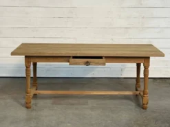 Table de ferme en chêne