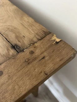 Table de ferme en chêne