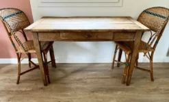 Table de ferme en chêne