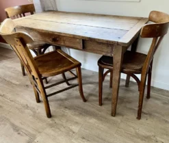 Table de ferme en chêne