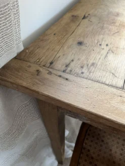 Table de ferme en chêne