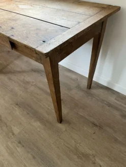 Table de ferme en chêne