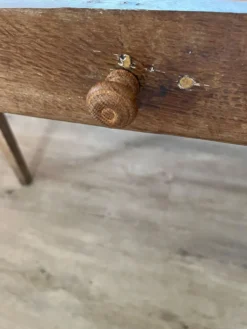 Table de ferme en chêne