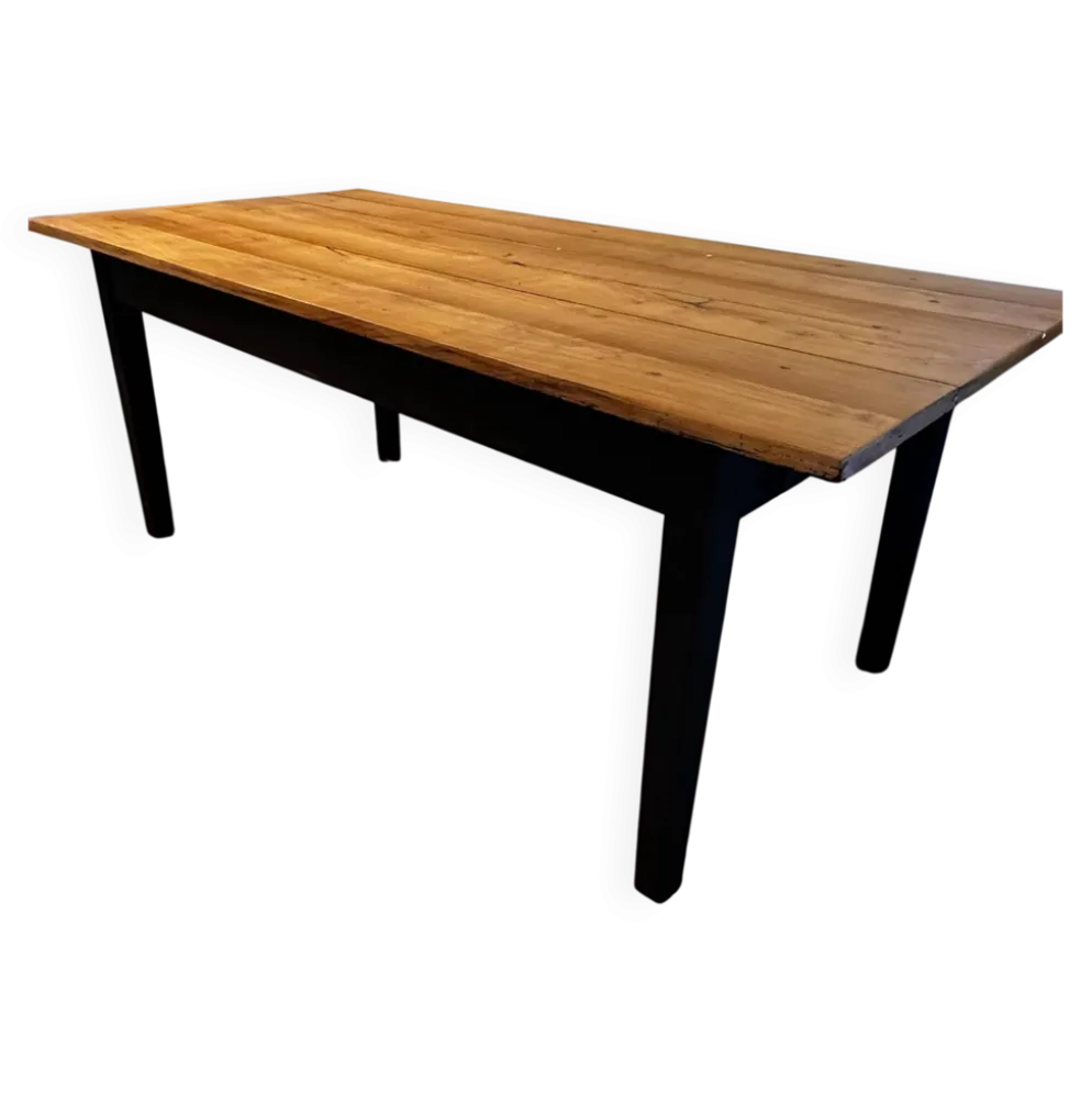 Table de ferme en chêne