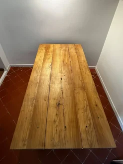 Table de ferme en chêne