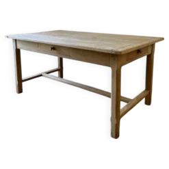 Table de ferme en chêne
