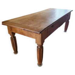 Table de ferme en chêne