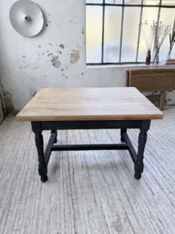 Table de ferme en chêne avec rallonges