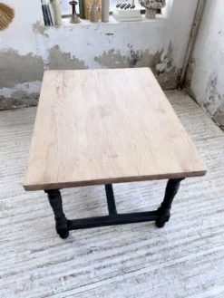 Table de ferme en chêne avec rallonges
