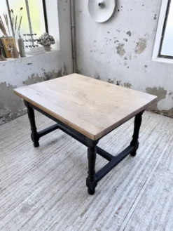 Table de ferme en chêne avec rallonges