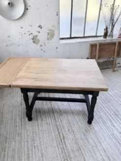 Table de ferme en chêne avec rallonges