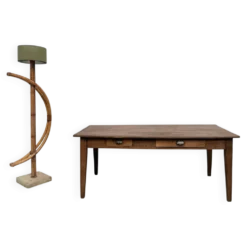Table de ferme en chêne massif, années 30