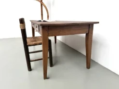 Table de ferme en chêne massif, années 30