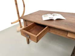 Table de ferme en chêne massif, années 30