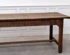 Table de ferme en chêne massif « Toulouse » 250cm 1890