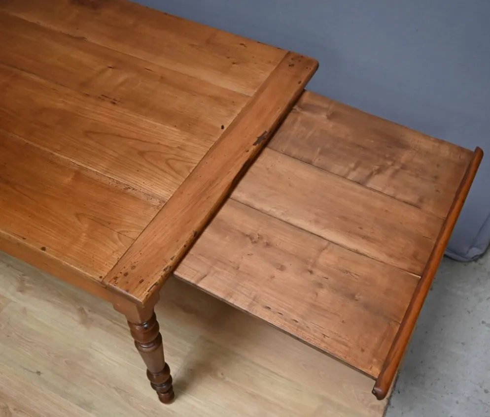 Table de Ferme en Merisier, style Louis Philippe – Milieu XIXe