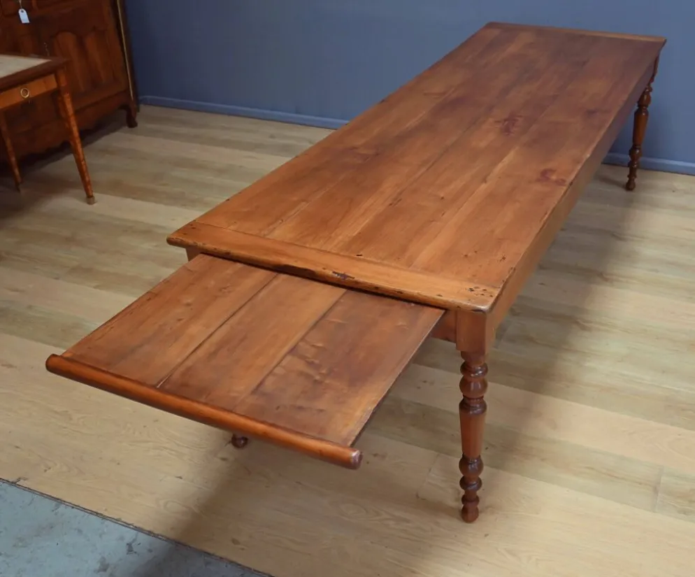 Table de Ferme en Merisier, style Louis Philippe – Milieu XIXe