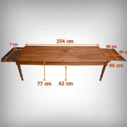 Table de Ferme en Merisier, style Louis Philippe – Milieu XIXe