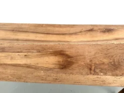 Table de ferme en noyer massif, années 50