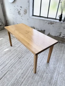 Table de ferme en orme massif 150cm
