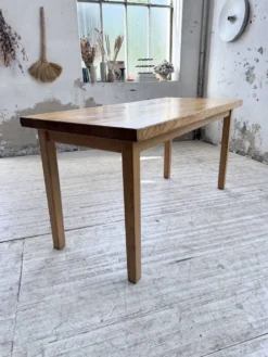 Table de ferme en orme massif 150cm