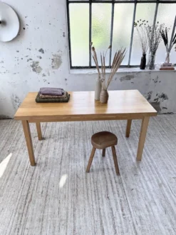 Table de ferme en orme massif 150cm
