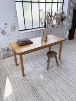 Table de ferme en orme massif 150cm