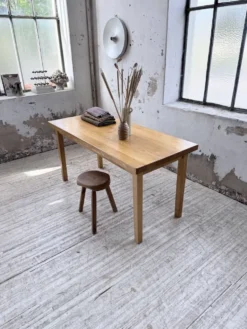 Table de ferme en orme massif 150cm