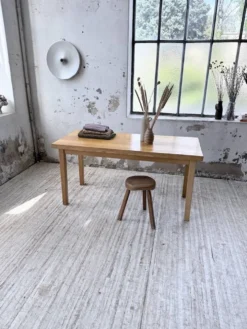 Table de ferme en orme massif 150cm