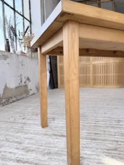 Table de ferme en orme massif 150cm