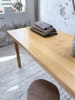 Table de ferme en orme massif 150cm