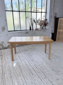 Table de ferme en orme massif 150cm