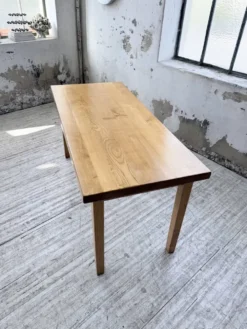Table de ferme en orme massif 150cm