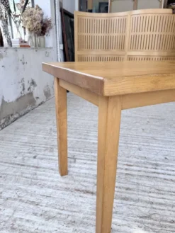 Table de ferme en orme massif 150cm